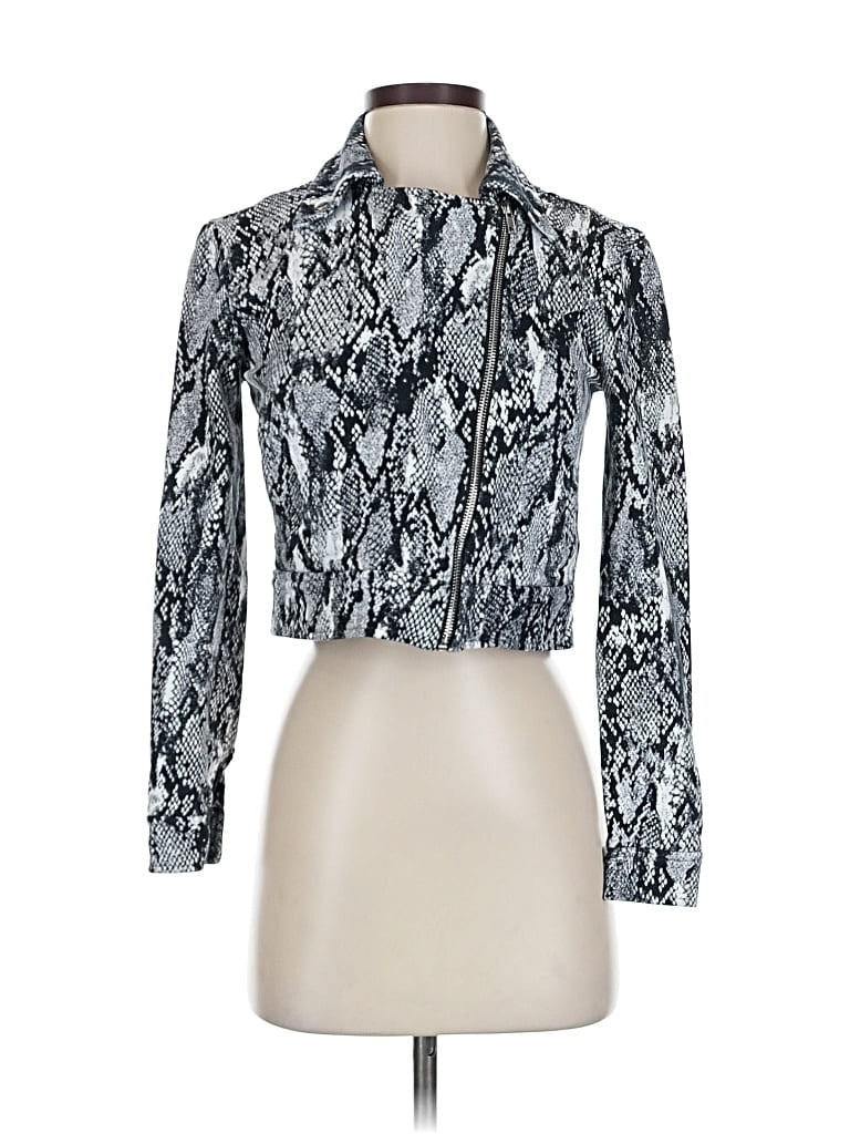 Pre-owned Lularoe Jacket In Silver