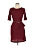 Connected Apparel Burgundy Cocktail Dress Size 8 - photo 1
