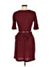 Connected Apparel Burgundy Cocktail Dress Size 8 - photo 2