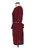 Connected Apparel Burgundy Cocktail Dress Size 8 - photo 5