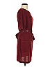 Connected Apparel Burgundy Cocktail Dress Size 8 - photo 4