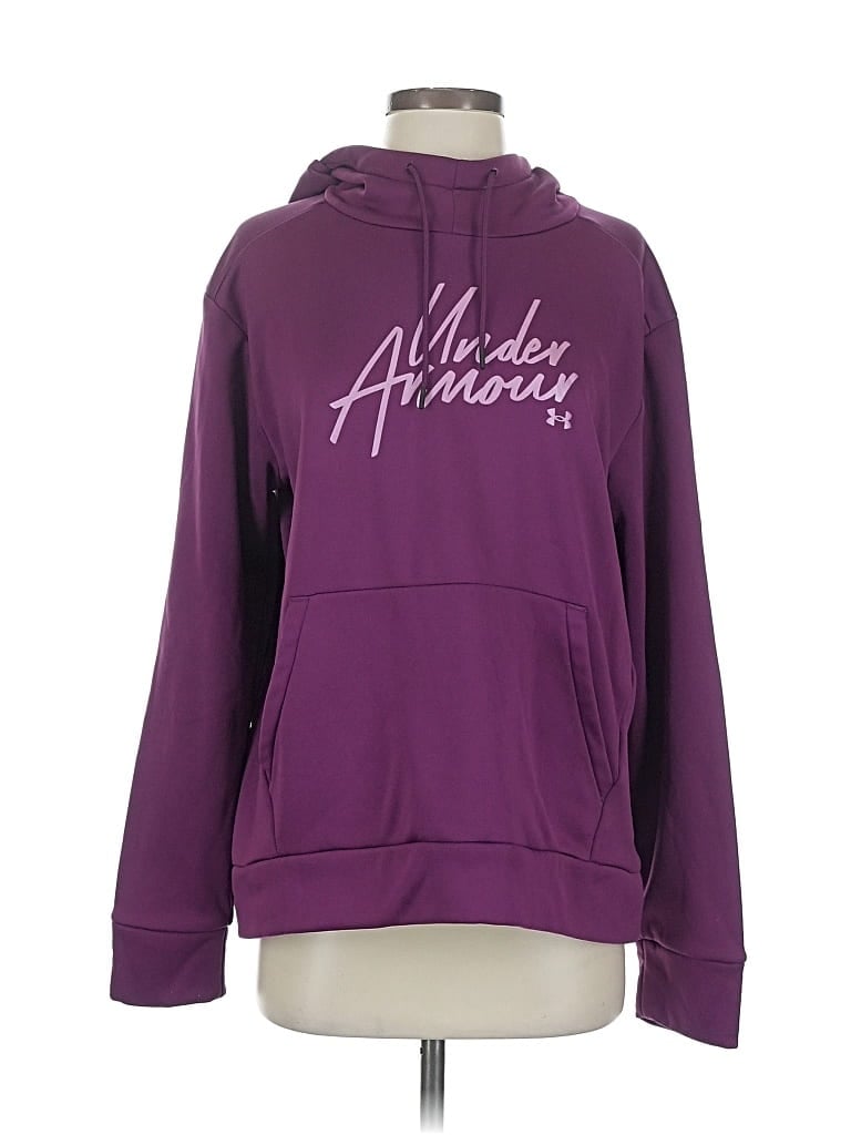 Click to view more detailed imagery on our partner's website Pre-owned Under Armour Pullover Hoodie In Purple