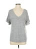 A New Day Gray Short Sleeve Top Size M - photo 1
