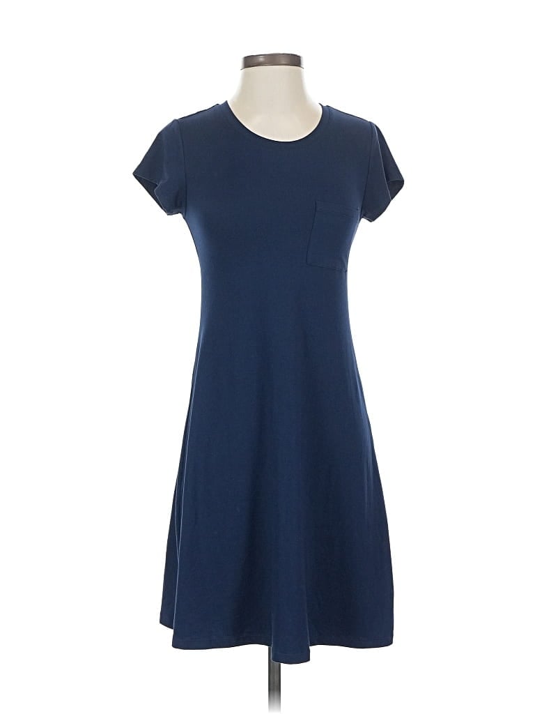 Pre-owned Market & Spruce Casual Dress In Blue
