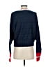 Wildfox Color Block Blue Pullover Sweater Size XS - photo 2