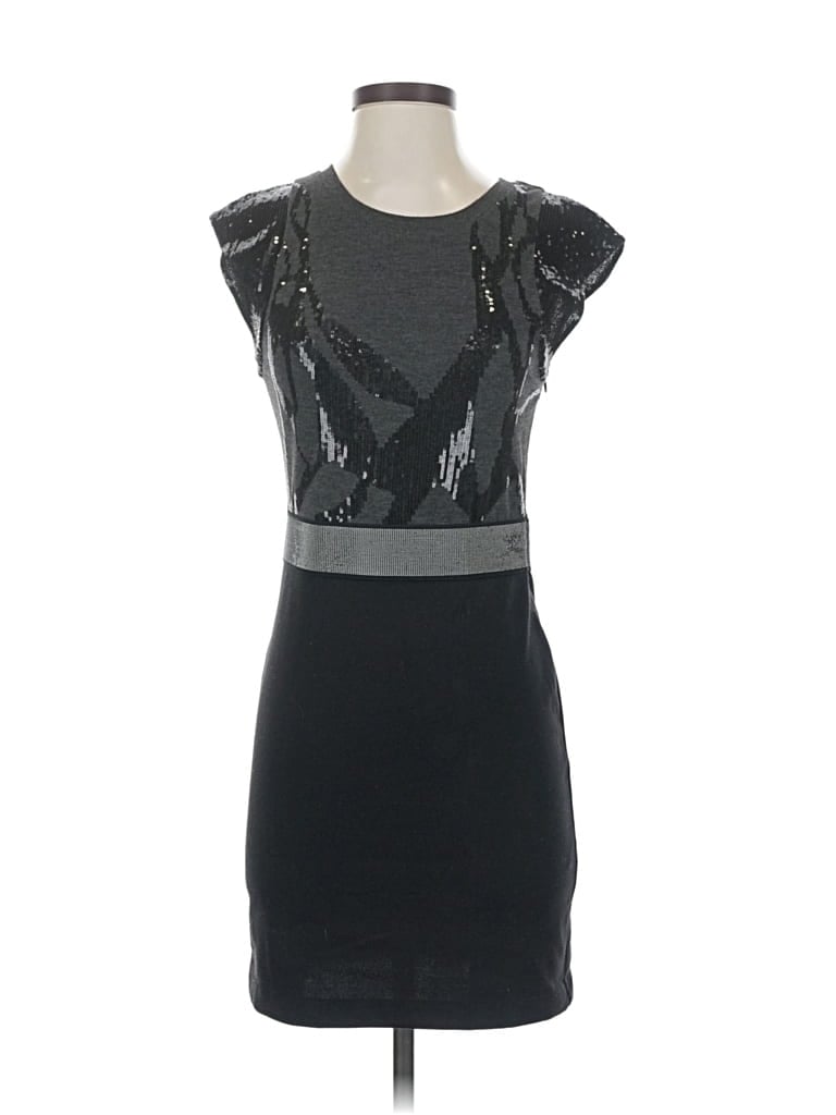 Pre-owned Miss Me Cocktail Dress In Gray