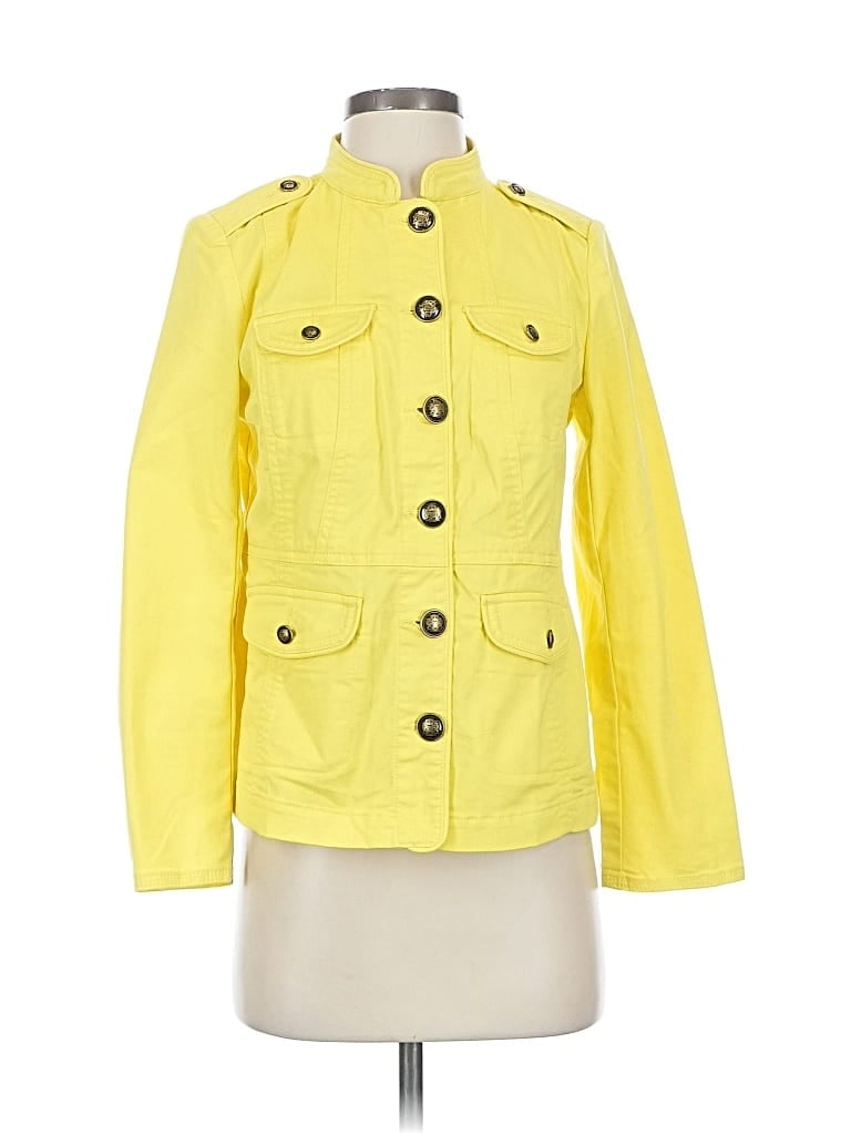 Click to view more detailed imagery on our partner's website Pre-owned Talbots Jacket In Yellow