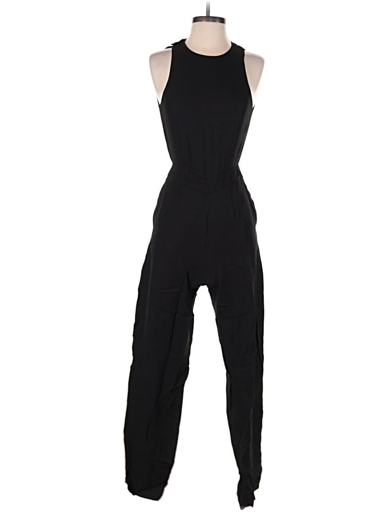 Pre-owned Line & Dot Jumpsuit In Black