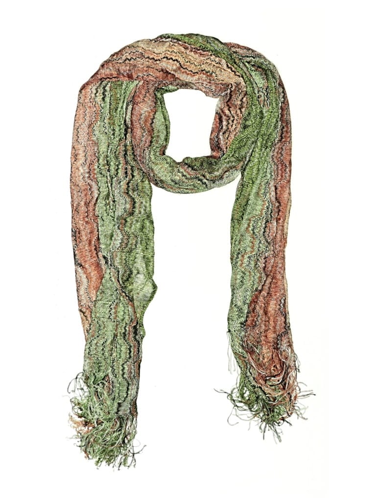 Pre-owned Missoni Scarf In Brown