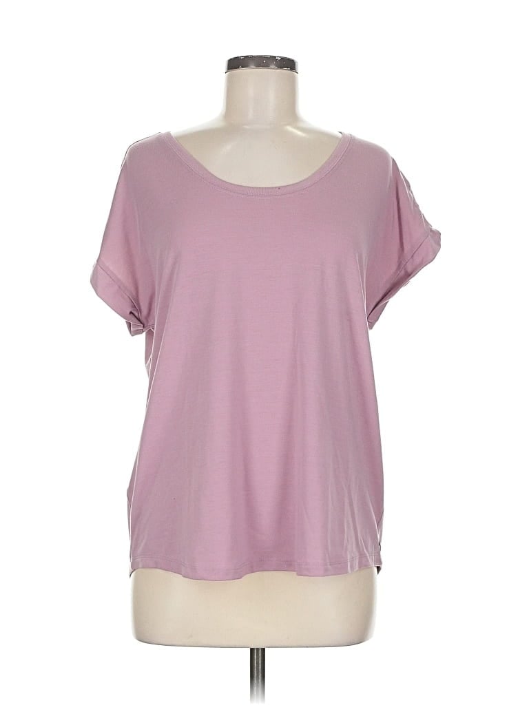 Click to view more detailed imagery on our partner's website Pre-owned Eddie Bauer Short Sleeve T-shirt In Pink