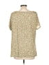 Jaclyn Smith Green Short Sleeve Blouse Size L - photo 2