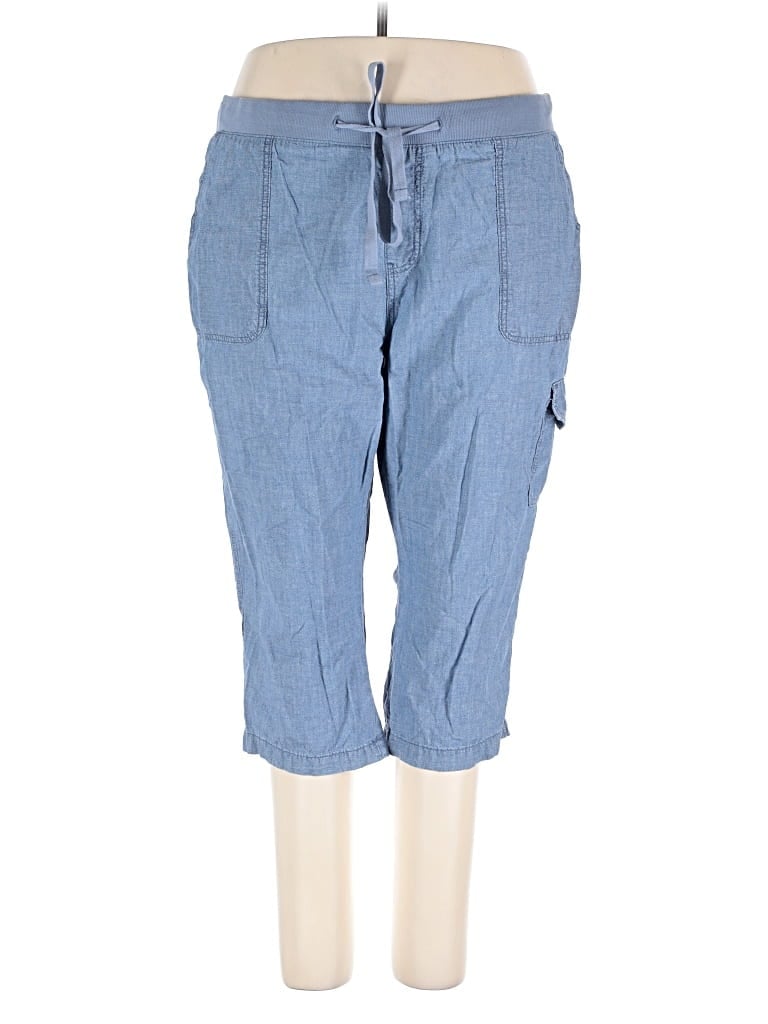 ST. JOHN'S BAY Pre-owned Casual Pants In Blue