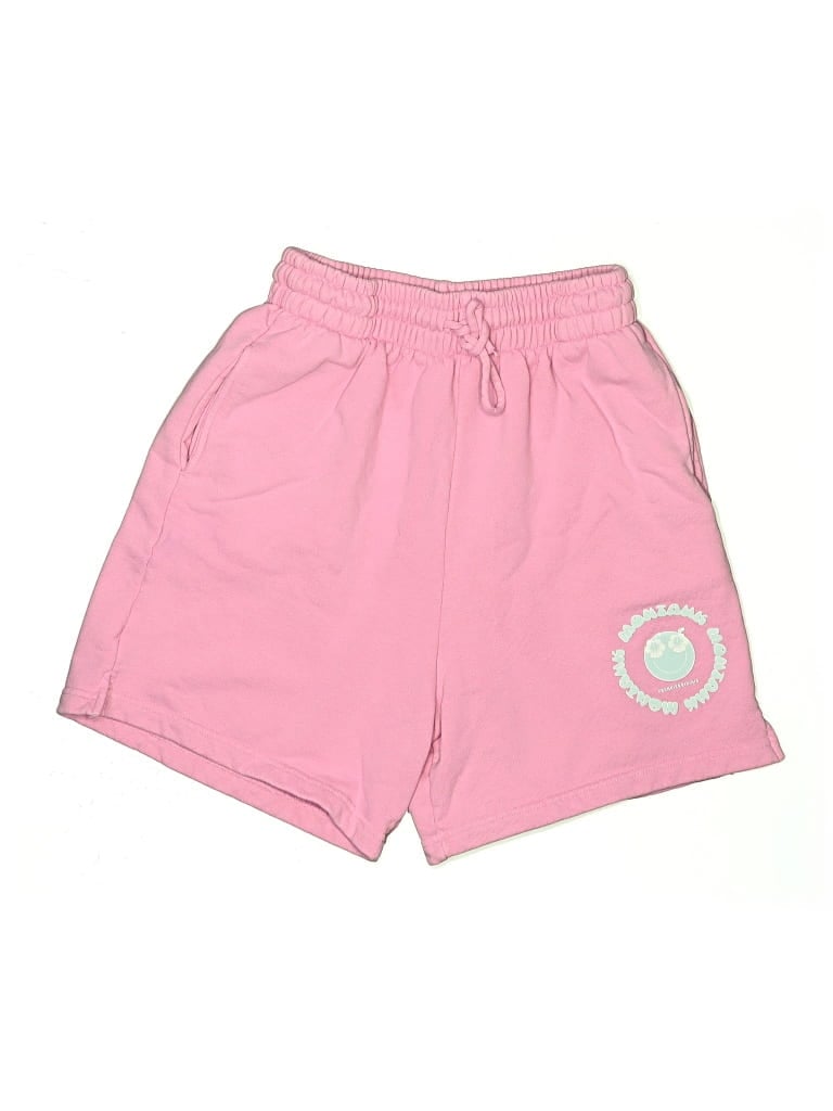 Pre-owned Frankies Bikinis Athletic Shorts In Pink