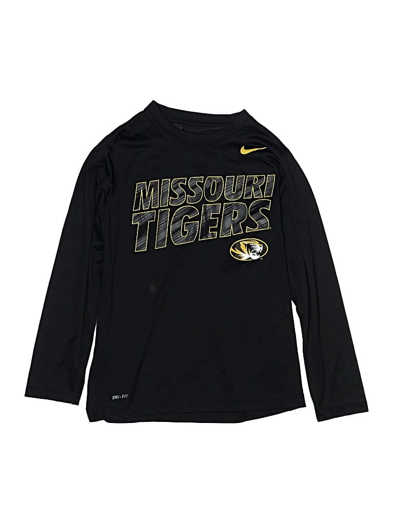 Click to view more detailed imagery on our partner's website Pre-owned Nike Kids' Long Sleeve T-shirt In Black