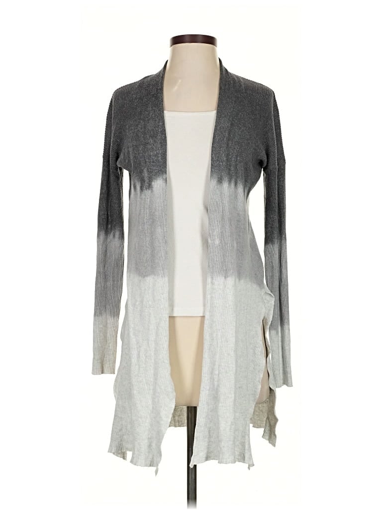 Pre-owned Assorted Brands Cardigan Sweater In Gray