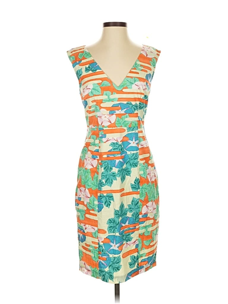Pre-owned Plenty By Tracy Reese Cocktail Dress In Orange