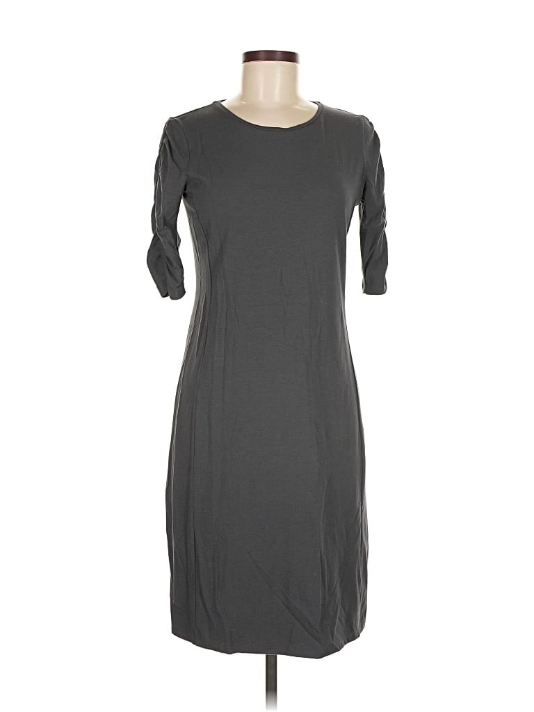 Pre-owned Theory Casual Dress In Gray
