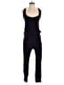 Monrow 100% Rayon Solid Black Jumpsuit Size XS - photo 1
