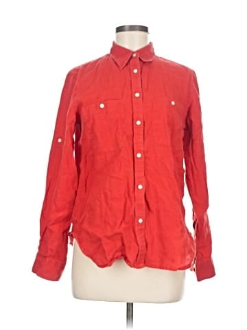 Lauren by Ralph Lauren Long Sleeve Button-Down Shirt (view 1)