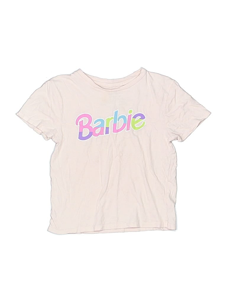 Click to view more detailed imagery on our partner's website Pre-owned Barbie Kids' Short Sleeve T-shirt In White