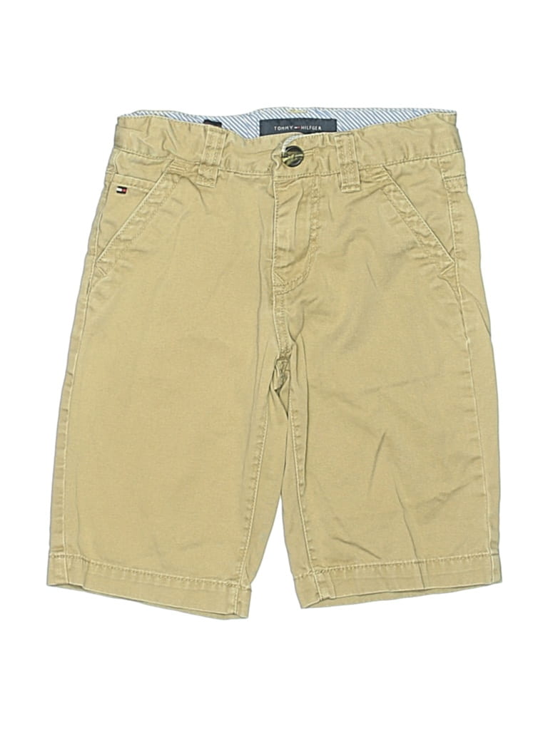 Pre-owned Tommy Hilfiger Kids' Khaki Shorts In Brown
