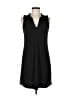 MICHAEL Michael Kors Solid Black Casual Dress Size M - photo 1