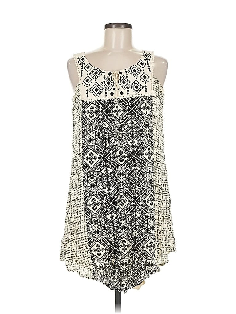 Pre-owned Jolt Sleeveless Top Ivory Square Neckline Tops In White