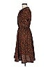 Unbranded Animal Print Brown Casual Dress Size 8 - photo 5