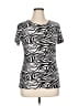 L&B Black Short Sleeve Top Size XL - photo 1