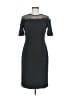 Eliza J Solid Black Cocktail Dress Size 6 - photo 1