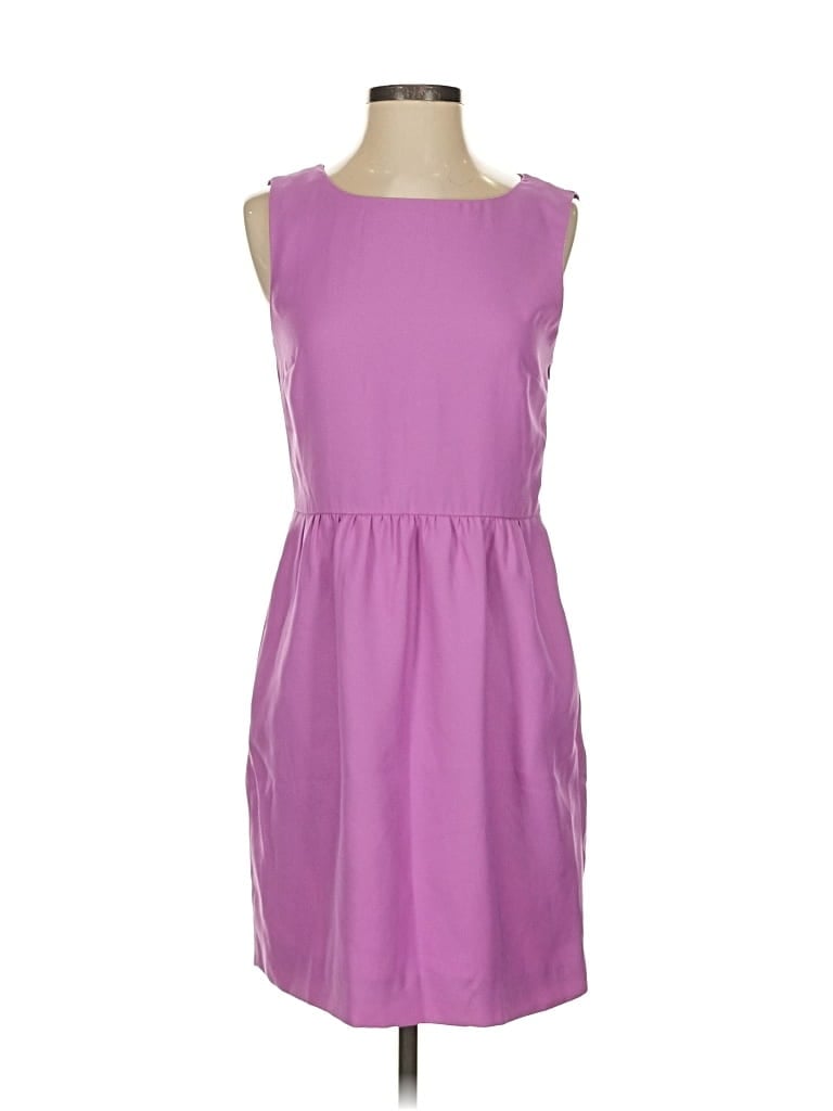Pre-owned J.crew Factory Store Casual Dress In Purple