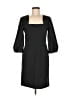 Population Solid Black Cocktail Dress Size 6 - photo 1