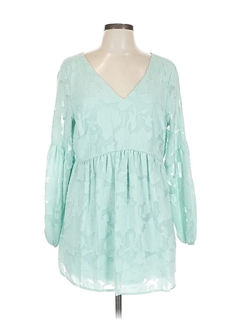 LANE BRYANT Pre-owned Casual Dress In Blue