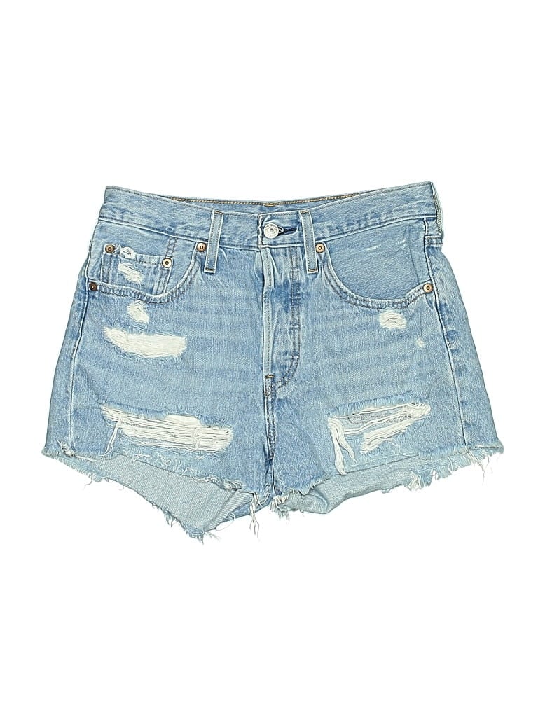 Pre-owned Levi's Denim Shorts In Blue