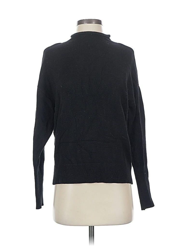 Pre-owned Express Turtleneck Sweater In Black