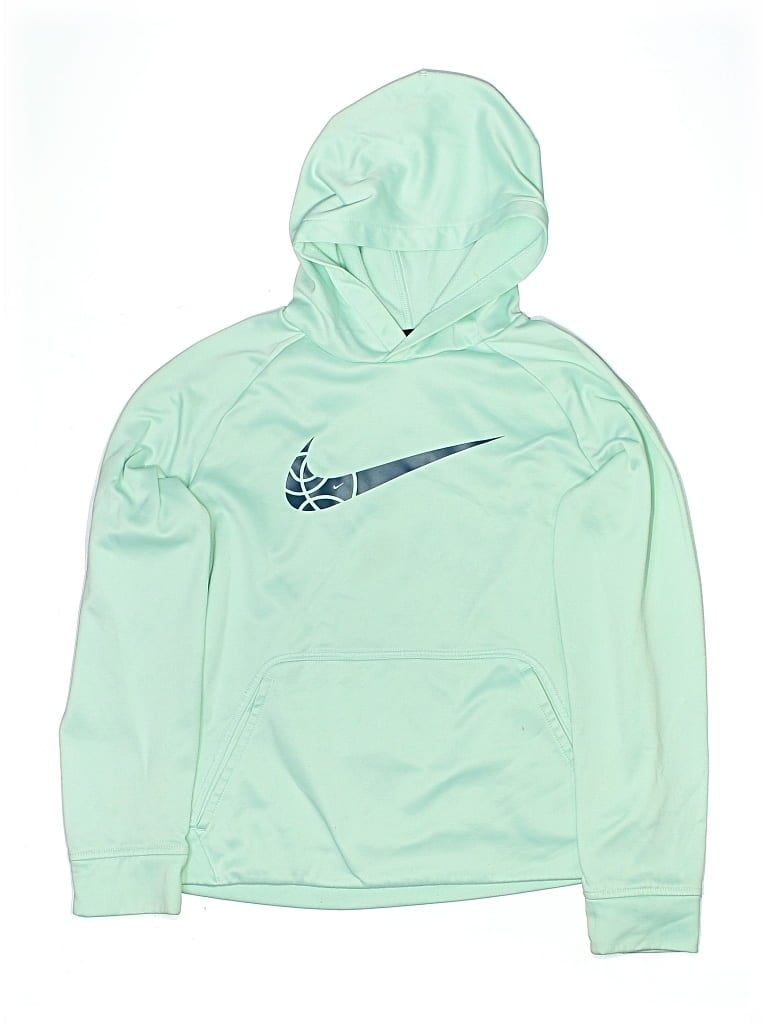 Click to view more detailed imagery on our partner's website Pre-owned Nike Kids' Pullover Hoodie In Green