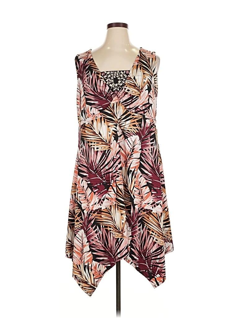 Click to view more detailed imagery on our partner's website Pre-owned Perseption Casual Dress In Pink