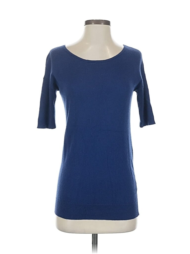 Pre-owned Banana Republic Cardigan Sweater In Blue