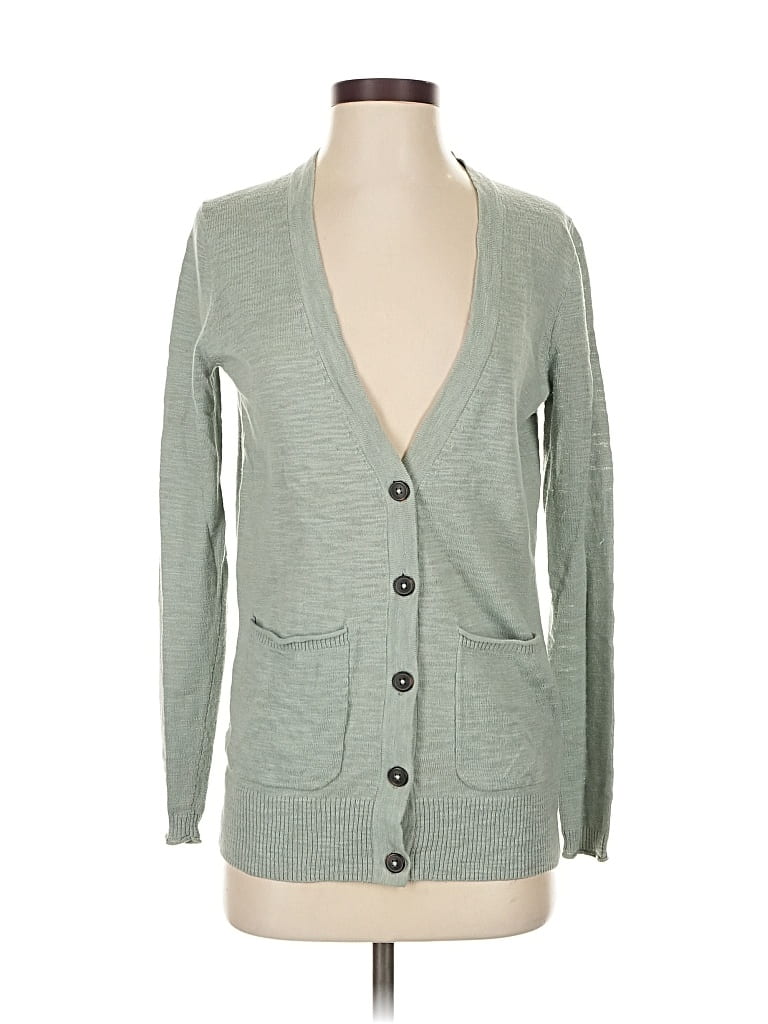 MADEWELL Pre-owned Cardigan Sweater In Green