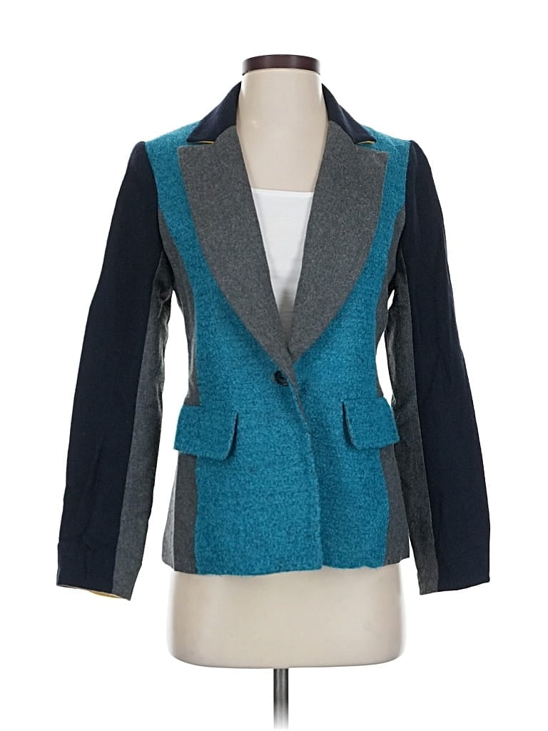 Click to view more detailed imagery on our partner's website Pre-owned Yoana Baraschi Blazer Jacket In Blue