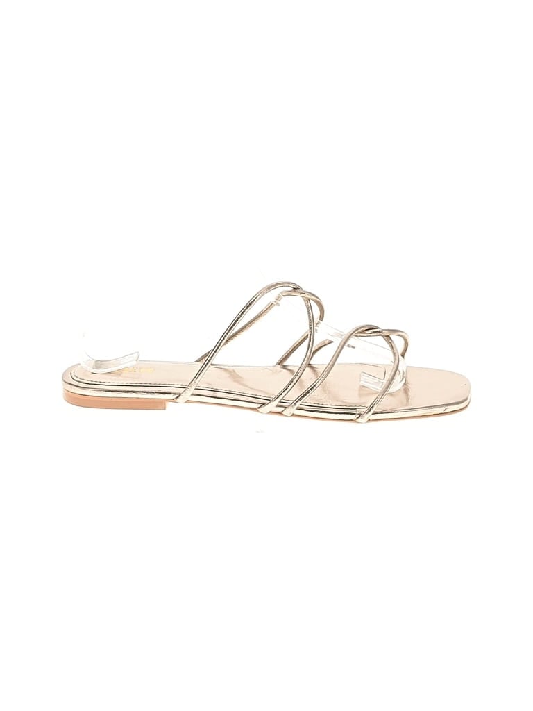 Pre-owned Maeve Sandals In Gold