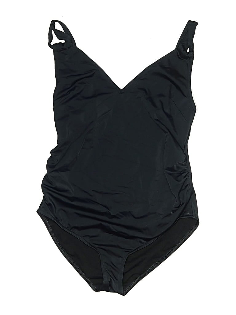 ASOS DESIGN Pre-owned One Piece Swimsuit In Black