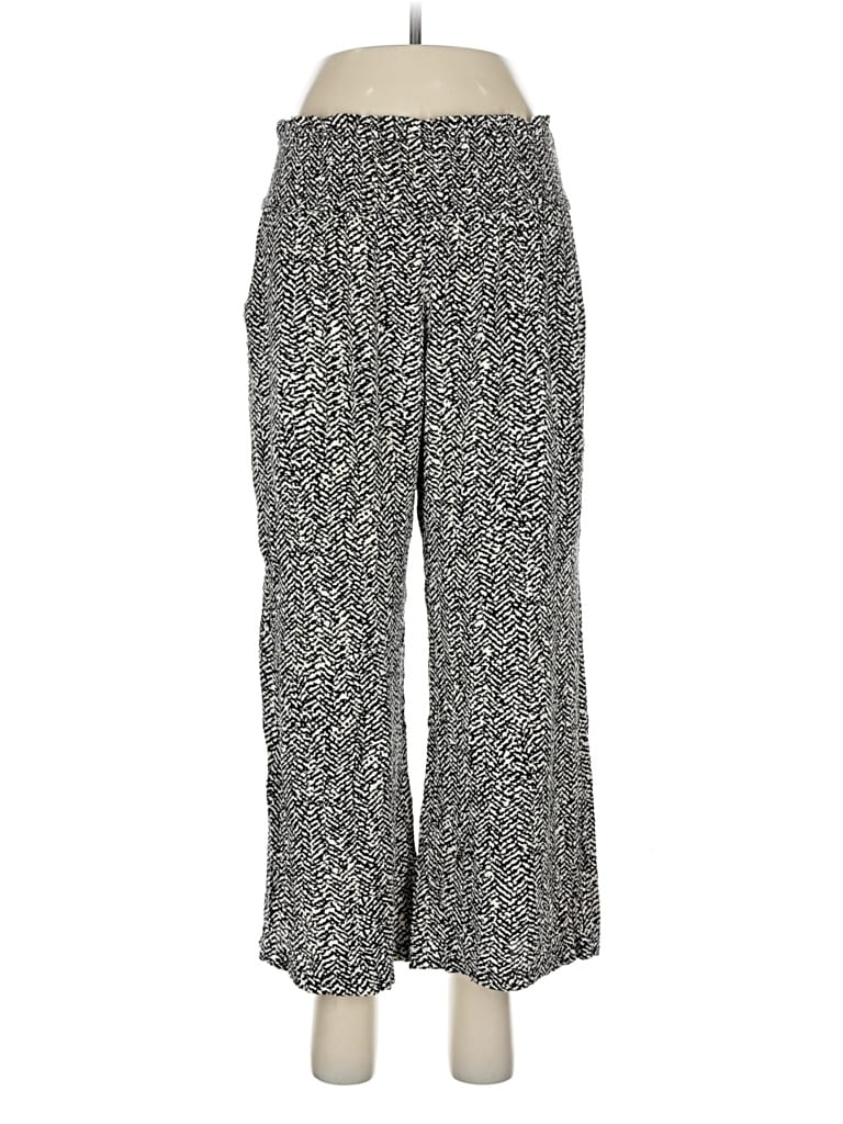 Pre-owned Three Dots Casual Pants In Gray