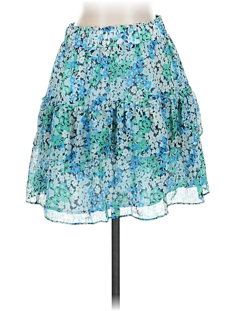 Pre-owned Ann Taylor Loft Casual Skirt In Blue