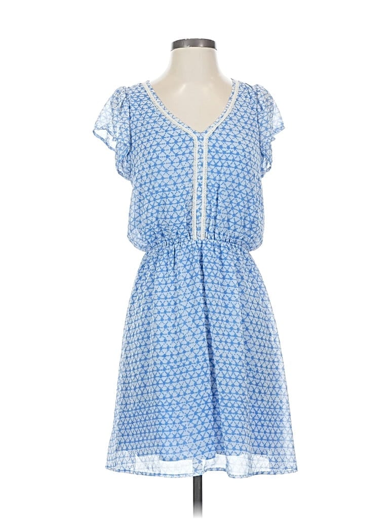 Pre-owned Maison Jules Casual Dress In Blue