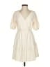 Assorted Brands Chevron-herringbone Ivory Casual Dress Size S - photo 1