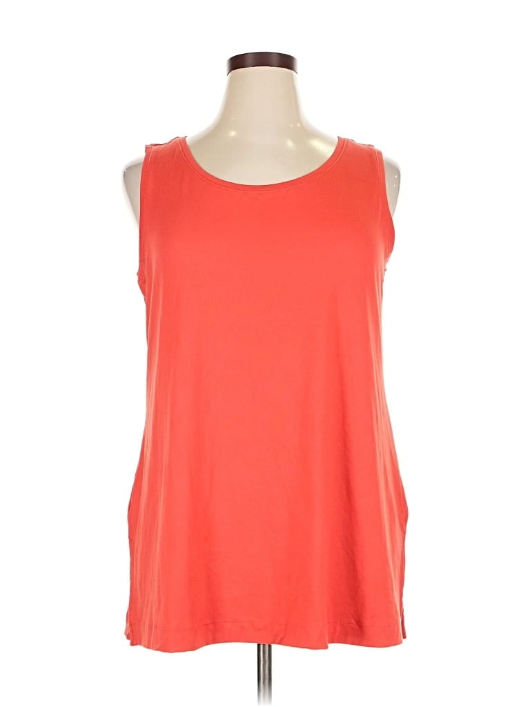 Pre-owned New Directions Sleeveless T-shirt In Orange