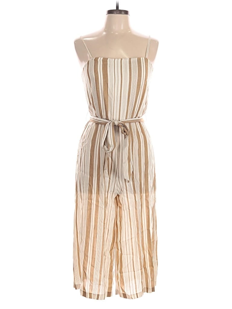 Pre-owned Alice And Olivia Alice + Olivia Jumpsuit In Brown