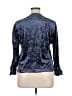MELLODAY Blue Long Sleeve Top Size XL - photo 2