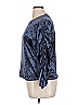 MELLODAY Blue Long Sleeve Top Size XL - photo 5